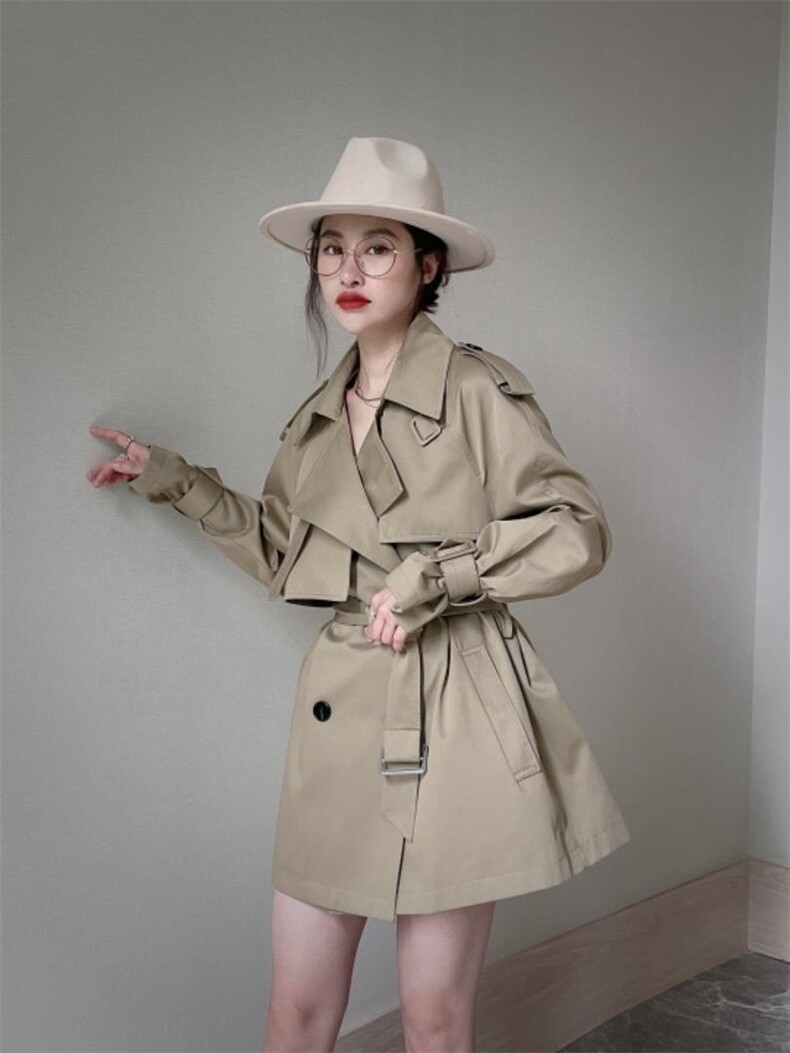 风衣外套，女装风衣，麦缇诺