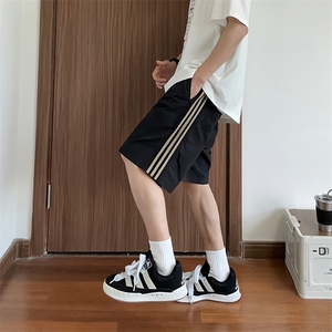 大量现货 短裤男2025新款条纹运动休闲速干裤夏季薄款潮DK708-P40图片