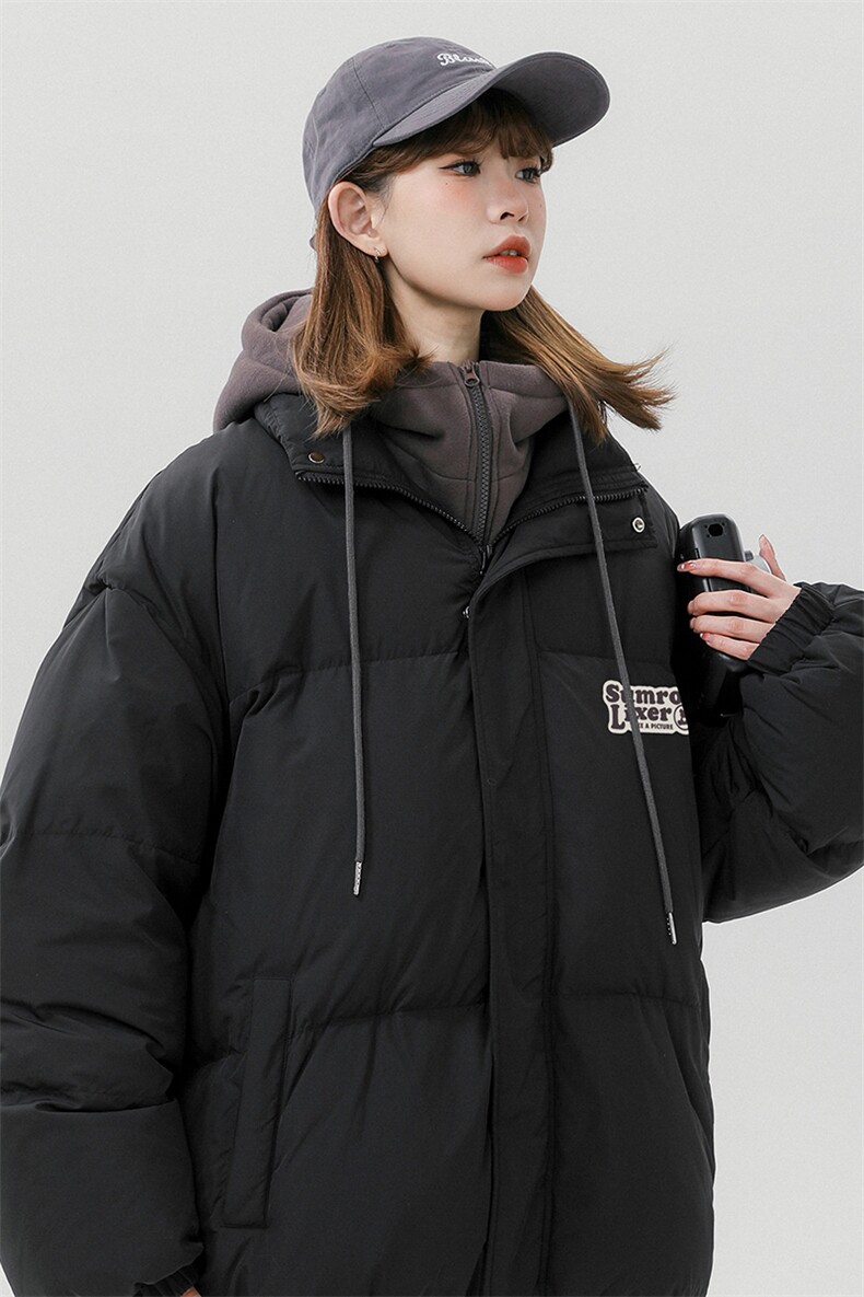 中性风23新款冬季时尚百搭宽松棉服外套MY64701P115控158,男装棉衣,电商A268