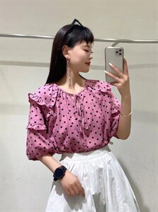 点子小衫花边寸衣图片