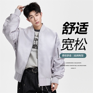 得物二开 PU皮衣秋冬季美式工装翻领潮流休闲复古JK1230-P88图片