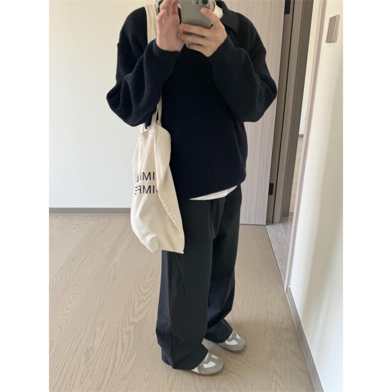 【有货】MY112LL-特P50cleanfit翻领毛衣男美式复古针织衫,男装针织衫/毛衣,星座1007（原301D）