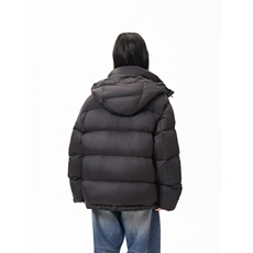 90%绒新标有报告连帽撞色韩版宽松羽绒服外套Y990/370现货，男装羽绒服，星座202-3