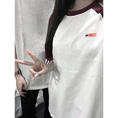 2025美式220克三条杠撞色短袖T恤网图C403A-ZST2608特P25，男装T恤，电商C403A