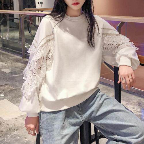 条形烫钻花边美衣，补单从未间断过！，女装，春信拙源