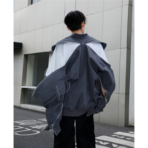 秋冬夹克cleanfit美式外套拉链设计感夹克1016-1 JK86 P109 K139图片