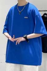 2024夏季新款港风大皂大码华夫格短袖T恤M-5XHT22177-特P15，男装T恤，电商A022