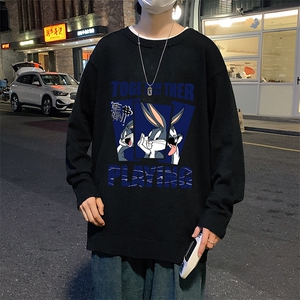 圆领毛衣男大码针织衫男毛线衣线衫 M67234-P45 加绒款-P65图片