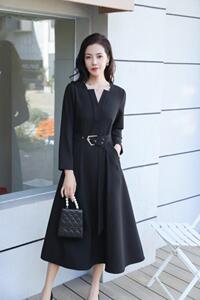 气质连衣裙图片