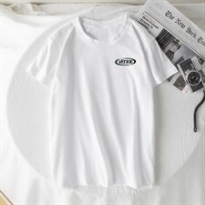 有现货2021夏季新款平铺纯棉印花男士百搭短袖T恤A436-T11-P16，男装T恤，电商A436