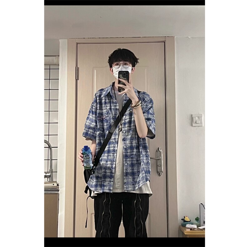 长袖衬衫女夏衬衣宽松长袖上衣小众别致小衫C118网络图,男装衬衫,星座1116A（原606A-3）