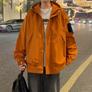 冲锋衣外套男春秋户外徒步登山服夹克潮牌痞帅高级感JK115-P93图片