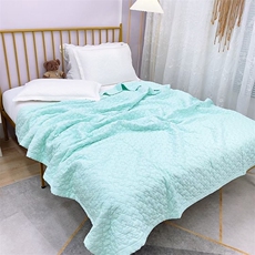 新款定织高密度莫代尔柔软蓬松刺绣床盖单独床盖盖毯夏被，被套/被芯，一起卖家纺