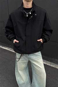 高街工装飞行夹克男秋季立领棒球服外套 A436-1805-P75119图片