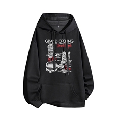 得物供货、复合重磅420克现货连帽卫衣宽松HD019-1-HML469-特P45，男装卫衣，电商019-1