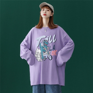！2023春季新品潮流行恐龙Fashion长袖T恤潮  T115 P25控38图片