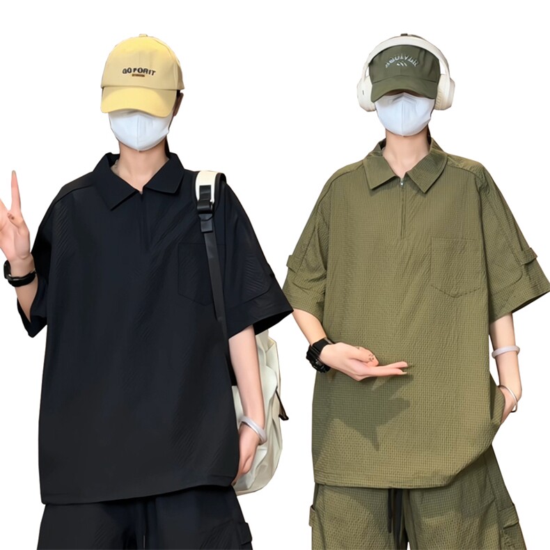 量大优供视频夏款polo衫短袖t恤男CP76-特p25,男装T恤,电商B371