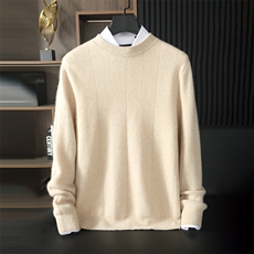 高品质男士羊毛衫舒适保暖简约百搭多色可选，男装羊绒套衫，台绒羊绒