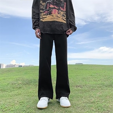 青春流行ins男直筒水洗牛仔裤T3008P43，男装牛仔裤，星座1116-2