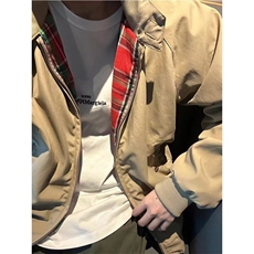 【有货】DX158-P65早秋工装外套男女款棒球服情侣翻领夹克上衣，男装夹克，星座603-2