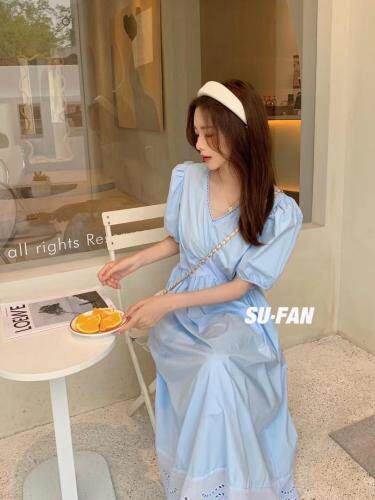 夏季韩版连衣裙，女装连衣裙，素凡 SU·FAN