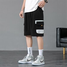 3夏季短裤男五分裤工装口袋男潮流短裤A210-K905-P35图片
