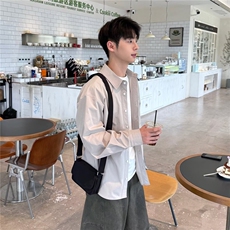 有货。衬衫男长袖2026新款休闲衣服潮流春秋CY1268-P38，男装衬衫，星座412-3