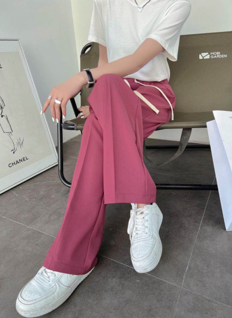 时尚系列百搭西装阔腿裤，女装西装，名欧淇淇