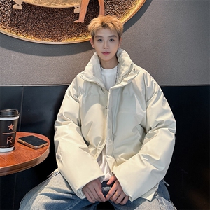 冬季短款pu皮衣 棉服 面包服 棉衣 男外套 MY258 P80图片
