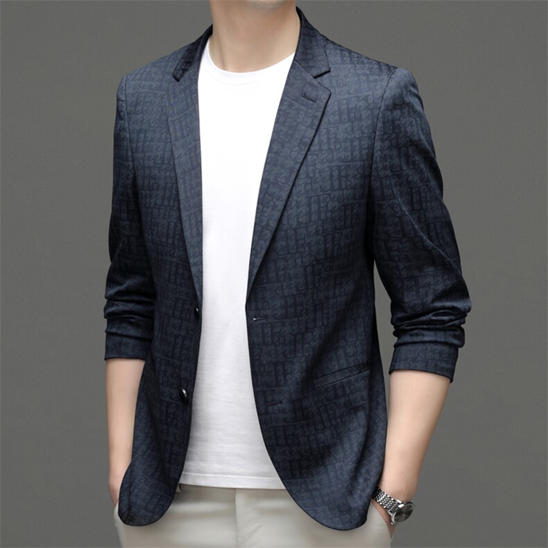 秋季新款西装男西服简约外套西服商务休闲小西装单西，男装西服，电商B360