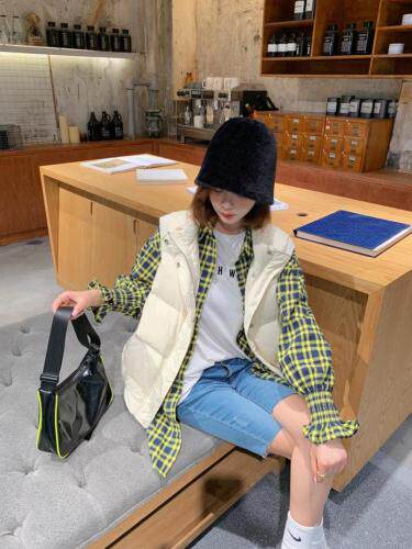 羽绒马甲SML，女装马夹，尚映