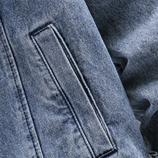 夹克男春季新款ins潮流帅气牛仔外套宽松潮牌上衣服拉链8202-P95，男装夹克，电商A318