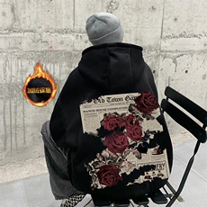 抖音供货、复合重磅加绒现货连帽卫衣宽松D223A-JR-WY2324-特P40，男装卫衣，电商019-1