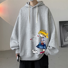 连帽卫衣男大码胖子帽衫大号运动服WY2415-P35，男装卫衣，电商A040