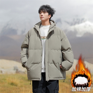 冬季新款男装加厚棉衣加绒棉服港风宽松休闲外套男女MY8555-P60特图片