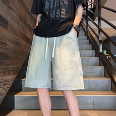 现货牛仔裤短裤大裤衩B342-DK336-特P35，男装牛仔裤，电商B342