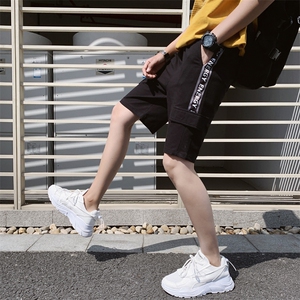 2021夏季新款男潮印花休闲短裤男士运动五分裤男 A438-9135-P30图片