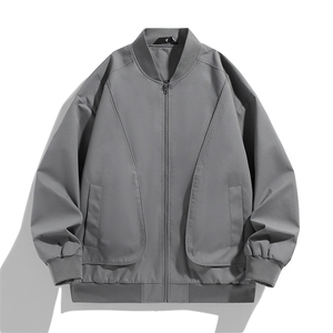 户外夹克男棒球领纯色上衣冲锋衣外套DSA157B-JK7869-P70图片