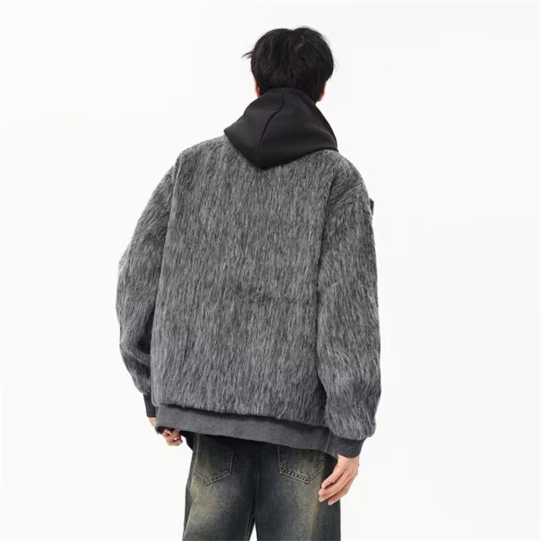 秋冬季高街日系原宿风韩版潮流宽松夹克外套男914-4-X183P75,男装夹克,星座914-4