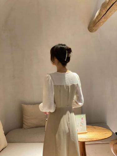 秋款新款现货连衣裙m-4xL，女装连衣裙，董与陈