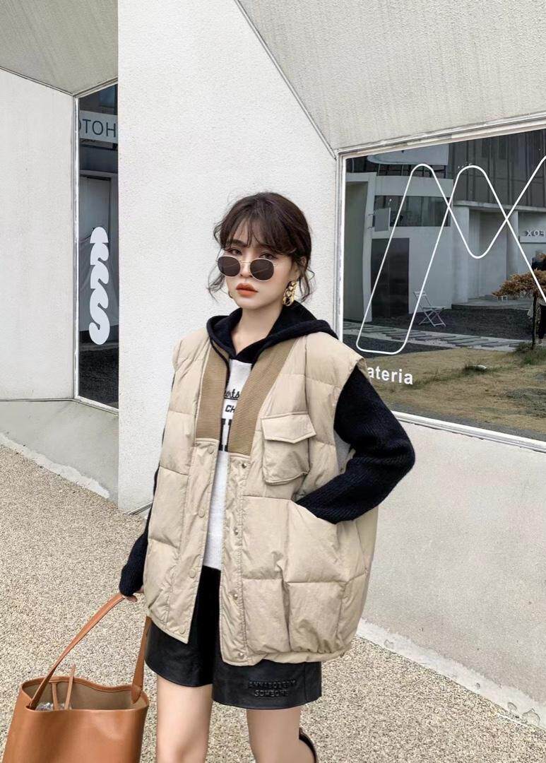 爱美欧，现货，羽绒服马甲，女装羽绒服，爱美欧