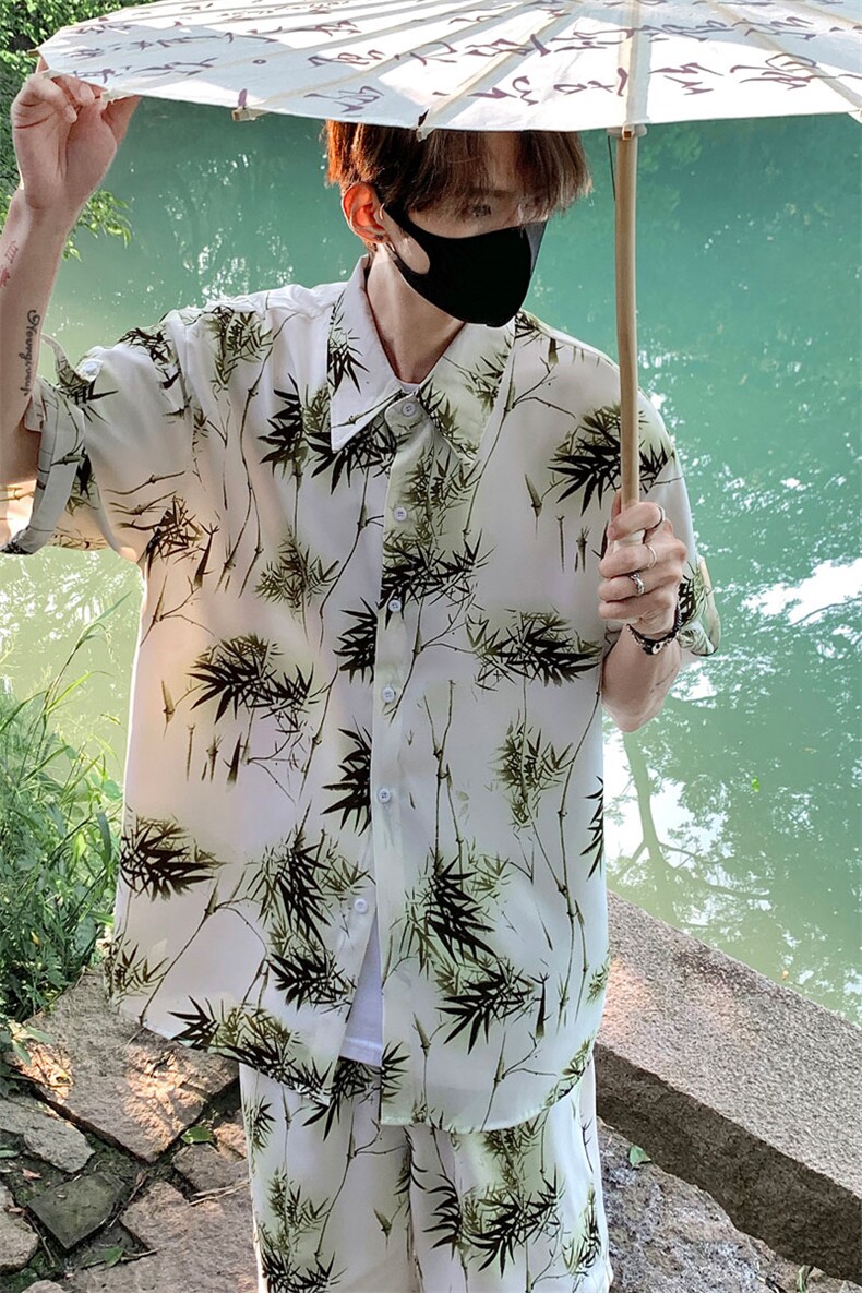 单竹节套装TZ77829特P50衬衫DCS77830特P30DK77831特P20套装控98,男装衬衫,星座226-1