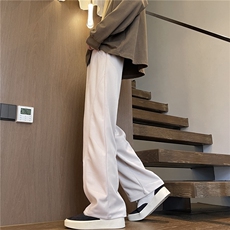 斜纹美棉vibe美式垂坠感拖地百搭休闲卫裤男-A061-LX70038-特P36，男装休闲裤，电商A061