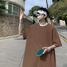量大图低于控价自动【有货】220克短袖HD019-1-T2501-P13，男装T恤，电商019-1