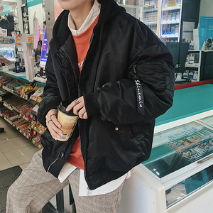现货！整块棉不跑棉！飞行棒球棉服冬装假两件1611B-G01-P135图片
