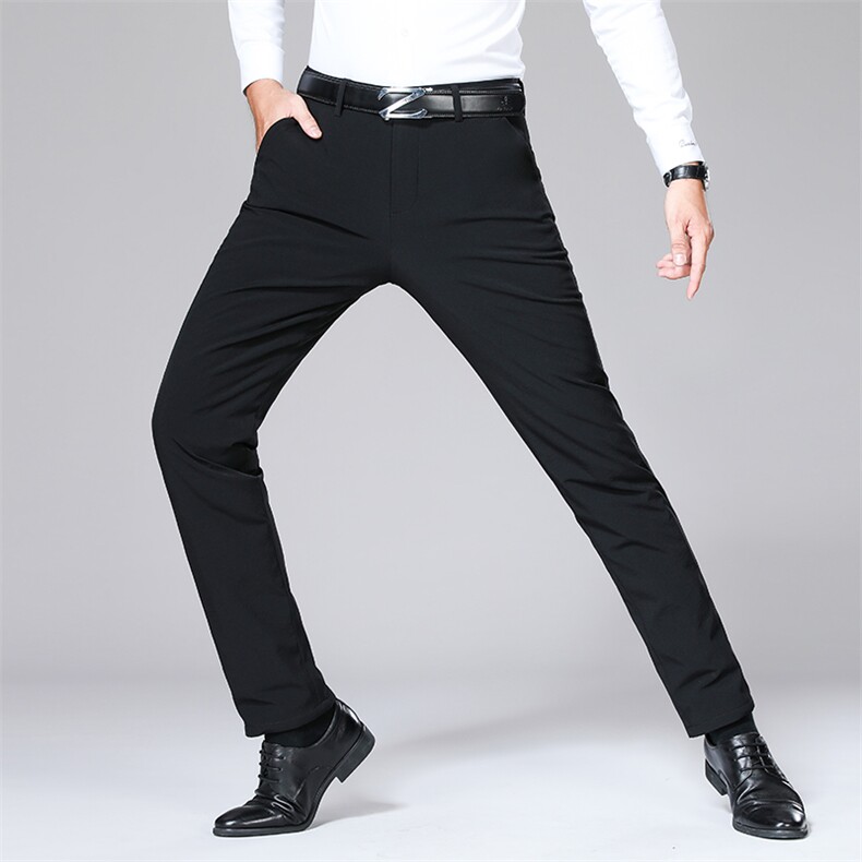 ATHWD603钱塘2020-3中年男士冬季新款加绒厚款羽绒裤货稳P102，男装棉裤，钱塘207-3