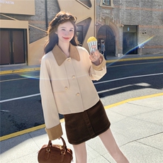 现货主推~秋季新款百搭短款休闲加厚外套2B237-6063-P155-K238，女装短外套，2B237