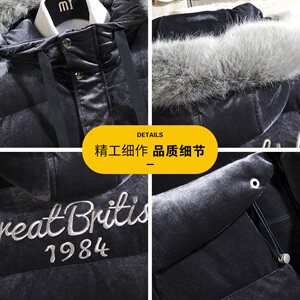 2020冬季外套棉衣男士连帽工装加厚棉服面包服外套潮DS218T图片
