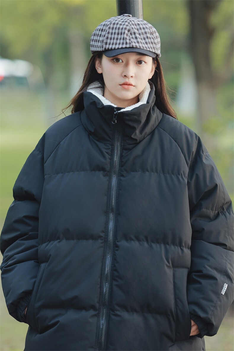 抖音直播连帽棉衣假两件加厚棉袄情侣款百搭面包服MY111-P65,男装棉衣,星座1402-1
