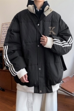 ！2025冬季新款男士立领棉服撞色情侣棉衣外套MY202特P80，男装棉衣，电商B220